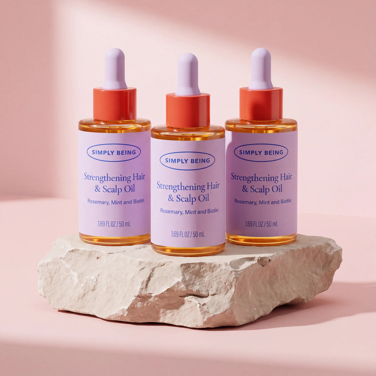Strengthening Hair & Scalp Oil - 3 Pack